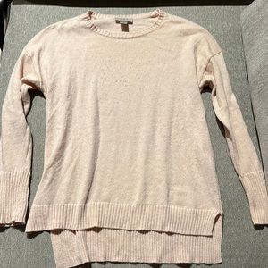 Loft pale pink sweater size S
